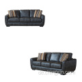 Sofas Großhandel Leder Aire Sektional Sofa Sets drei Sitzer Wohnzimmer Sofa Möbel